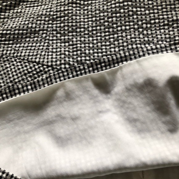 Gingham Black and White Mini Skirt - Picture 10 of 13